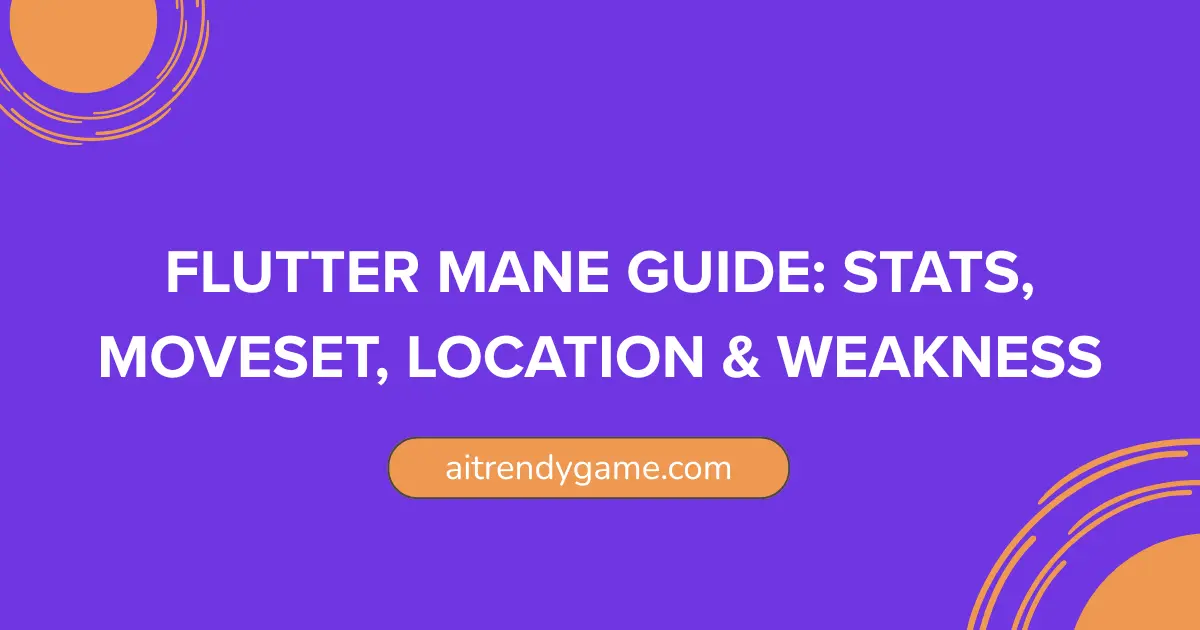 Flutter Mane Guide: Stats, Moveset, Location & Weakness