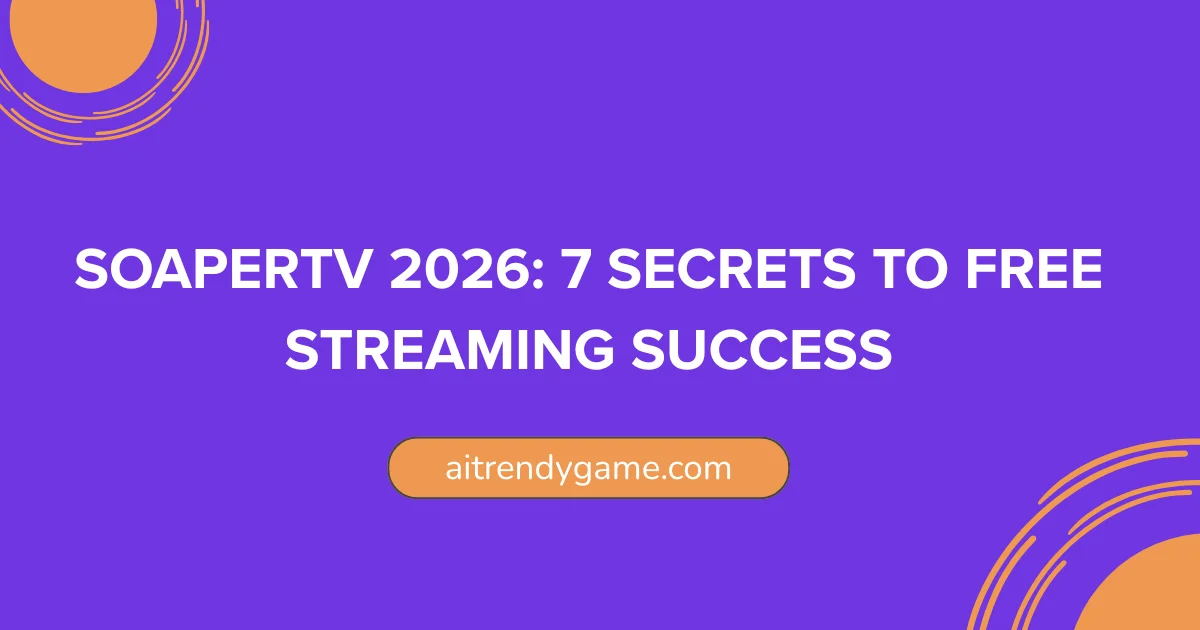 SoaperTV 2026: 7 Secrets to Free Streaming Success