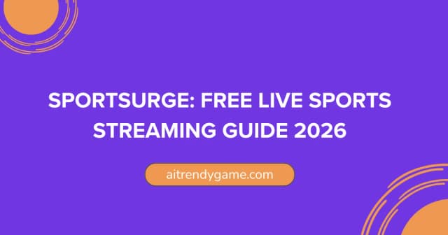 Sportsurge: Free Live Sports Streaming Guide 2026