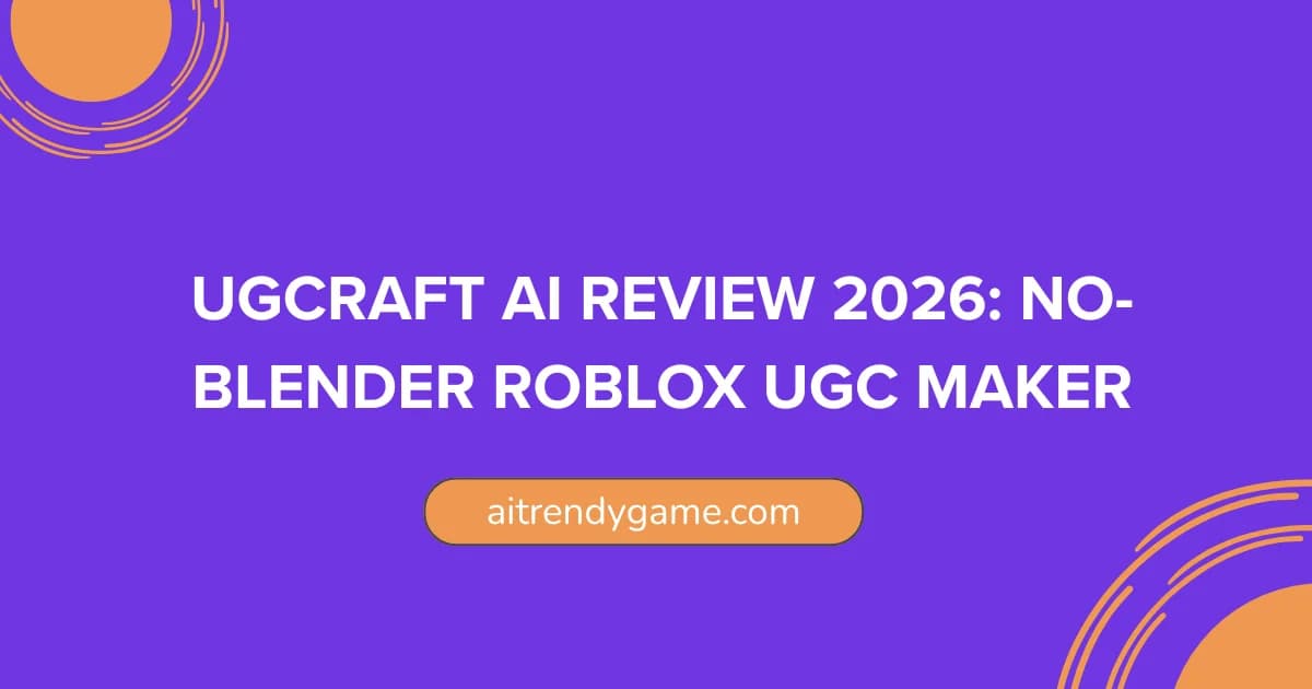 UGCraft AI Review 2026: No-Blender Roblox UGC Maker