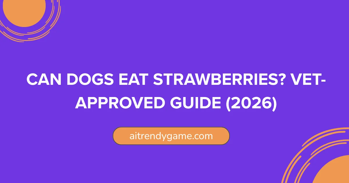 Can Dogs Eat Strawberries? Vet-Approved Guide (2026)